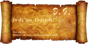 Drága Ildikó névjegykártya